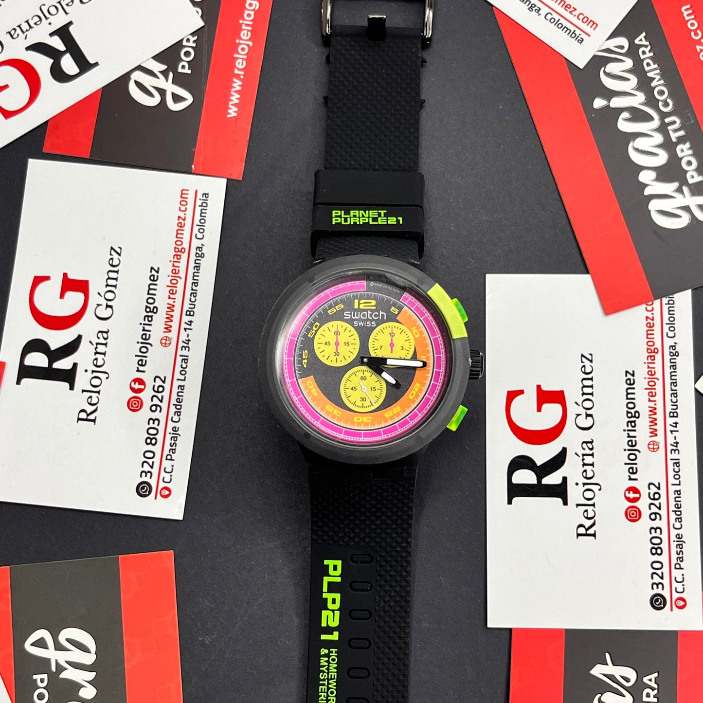 SWATCH NEON PARTY PARA HOMBRE REF-NVRN