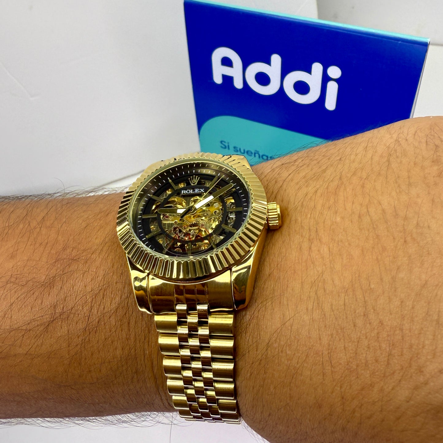 RLX AUTOMATICO CORAZON ABIERTO PRESIDET PARA HOMBRE REF-DN