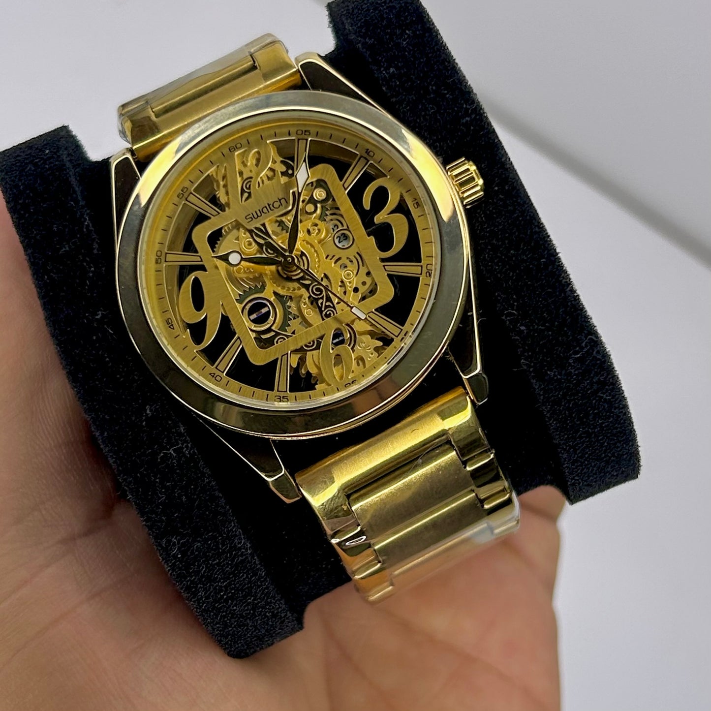 SWATCH TRASPARENTE PARA HOMBRE REF 301-D