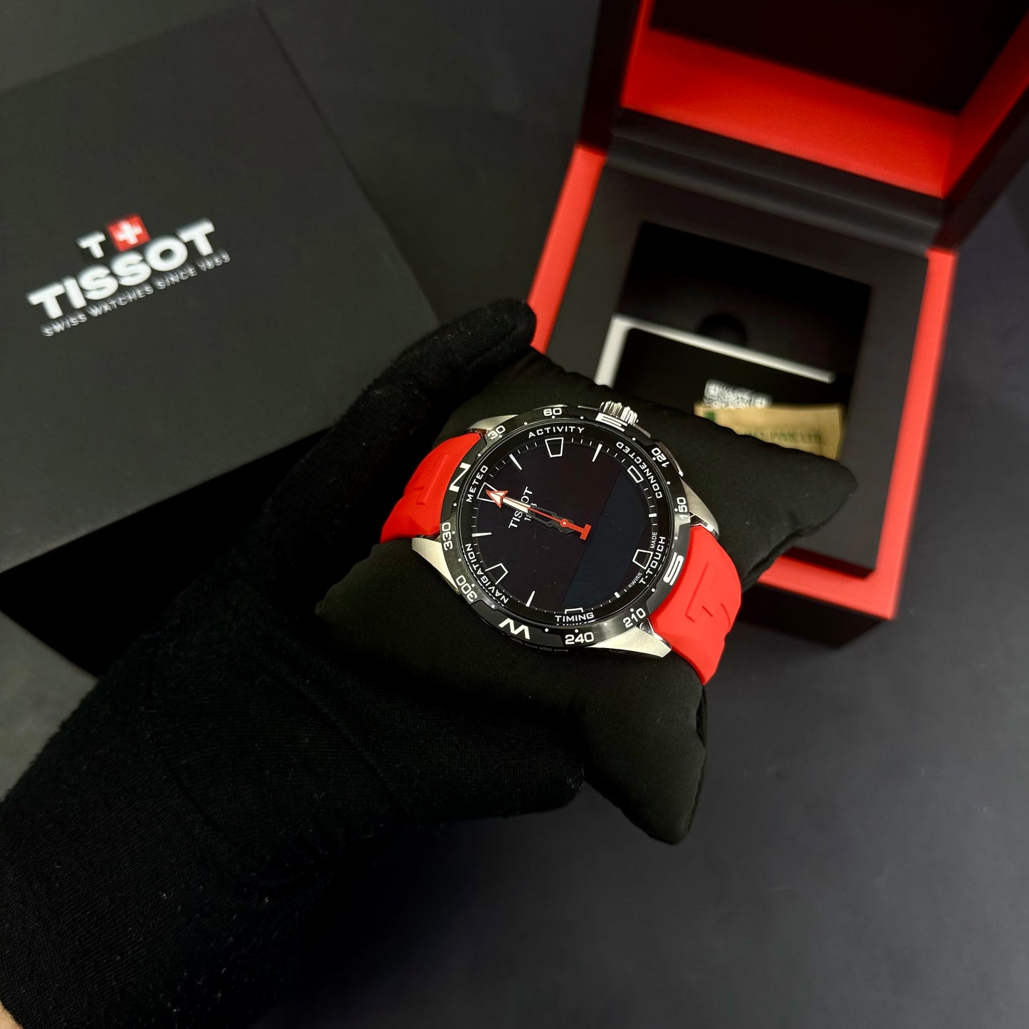 TISSOT ORIGINAL LUXURY T-TOUCH CONNNECT SOLAR PARA HOMBRE REF T121.420.47.051.01