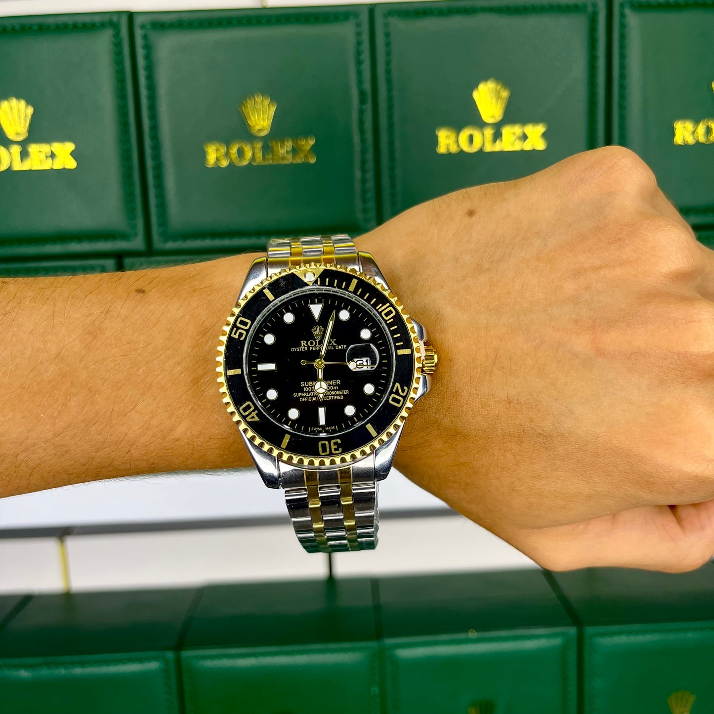 RLX SUBMARINE TRIZADO PARA HOMBRE - REF-BN