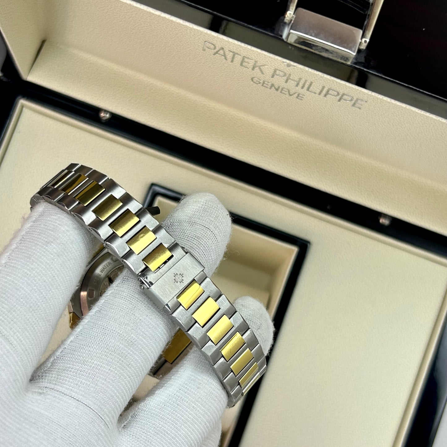 PATEF PHILIPPE LUXURY AUTOMATICO REF NAUTILUS CARA AZUL