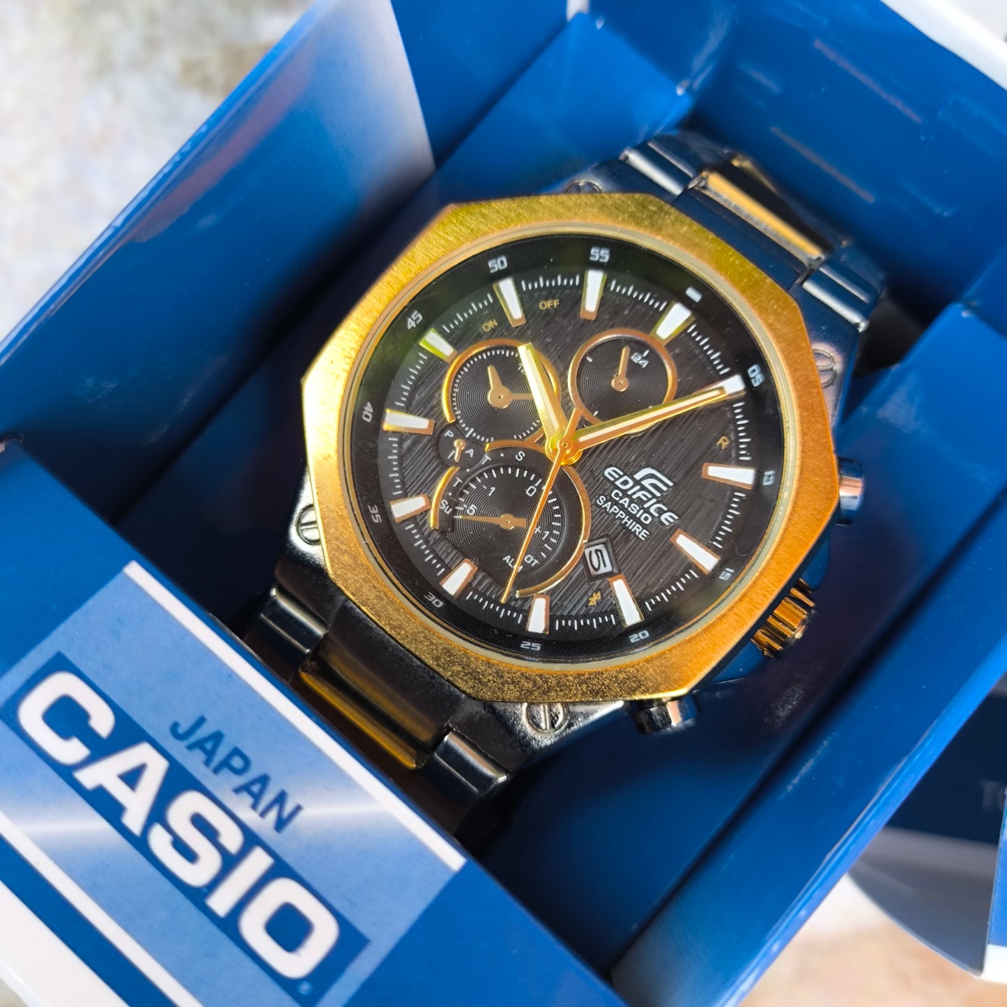 CASIO EDIFICE PARA HOMBRE REF-BIPL
