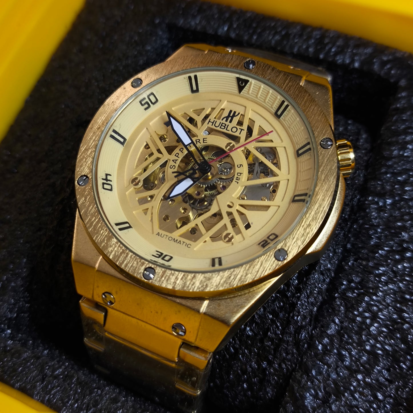 HUBLOT AUTOMATICO PARA HOMBRE REF-DD