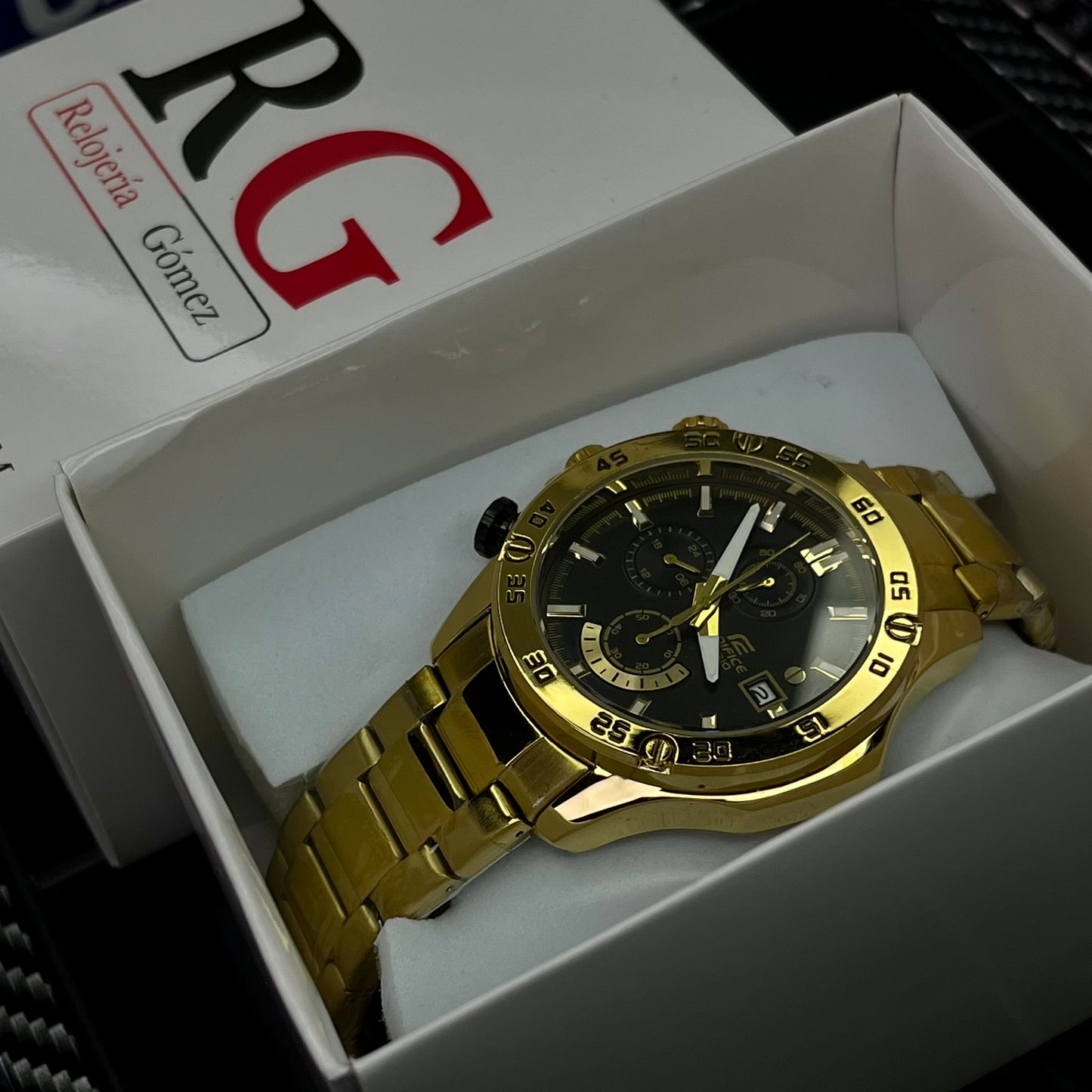 CASIO EDIFICE EFR 558 FUNCIONAL PARA HOMBRE REF-DN