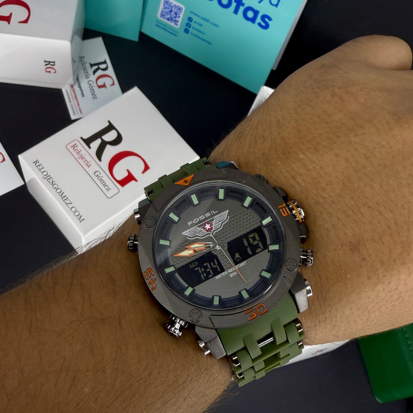 FOSSIL EDICION MARINA SUMERGIBLE-V