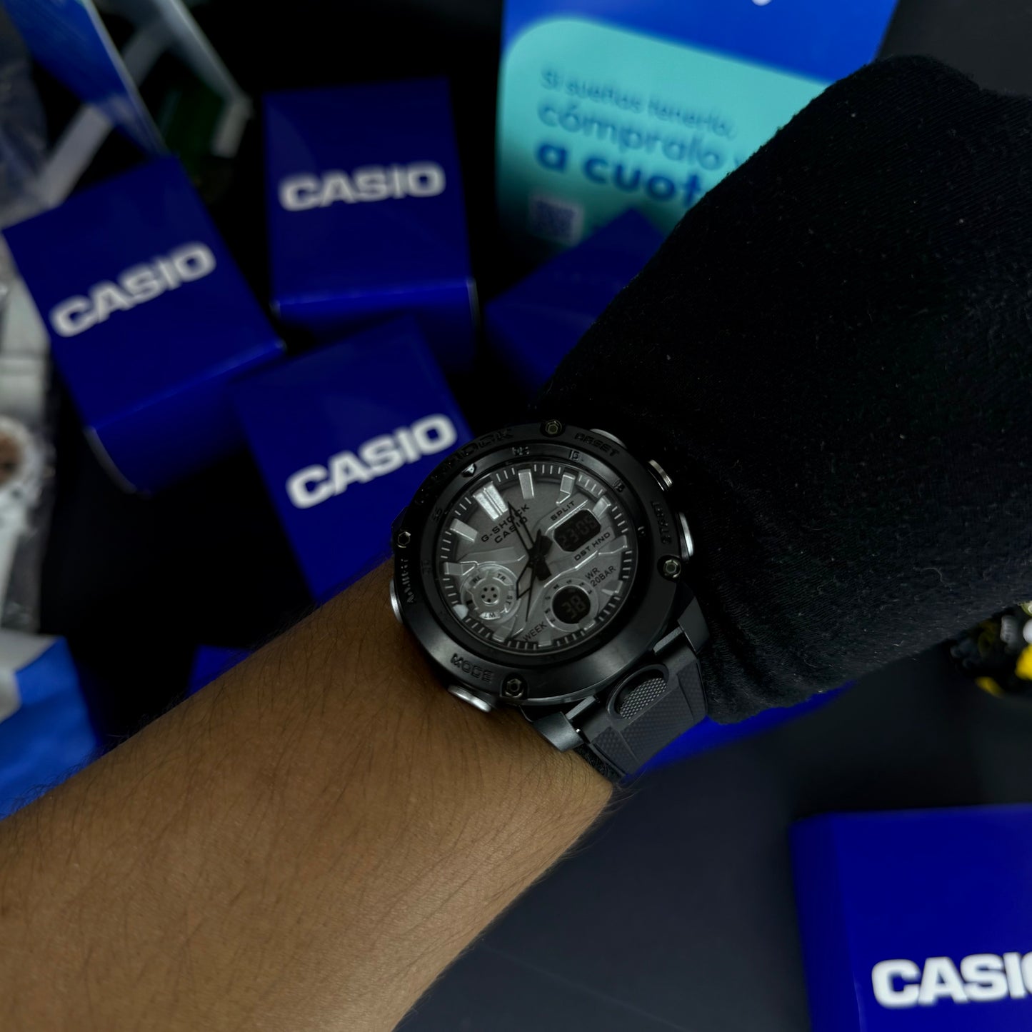 CASIO G-SHOCK PARA HOMBRE REF-GA2000-NG