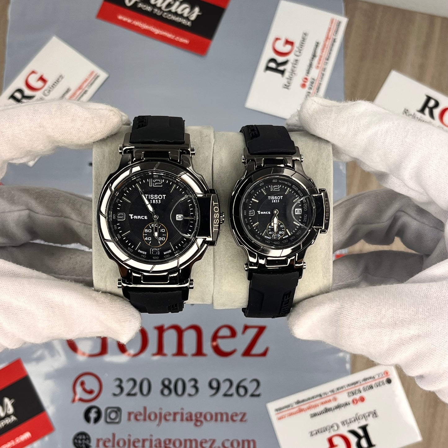PAREJA TISSOT T-RACE REF-NN