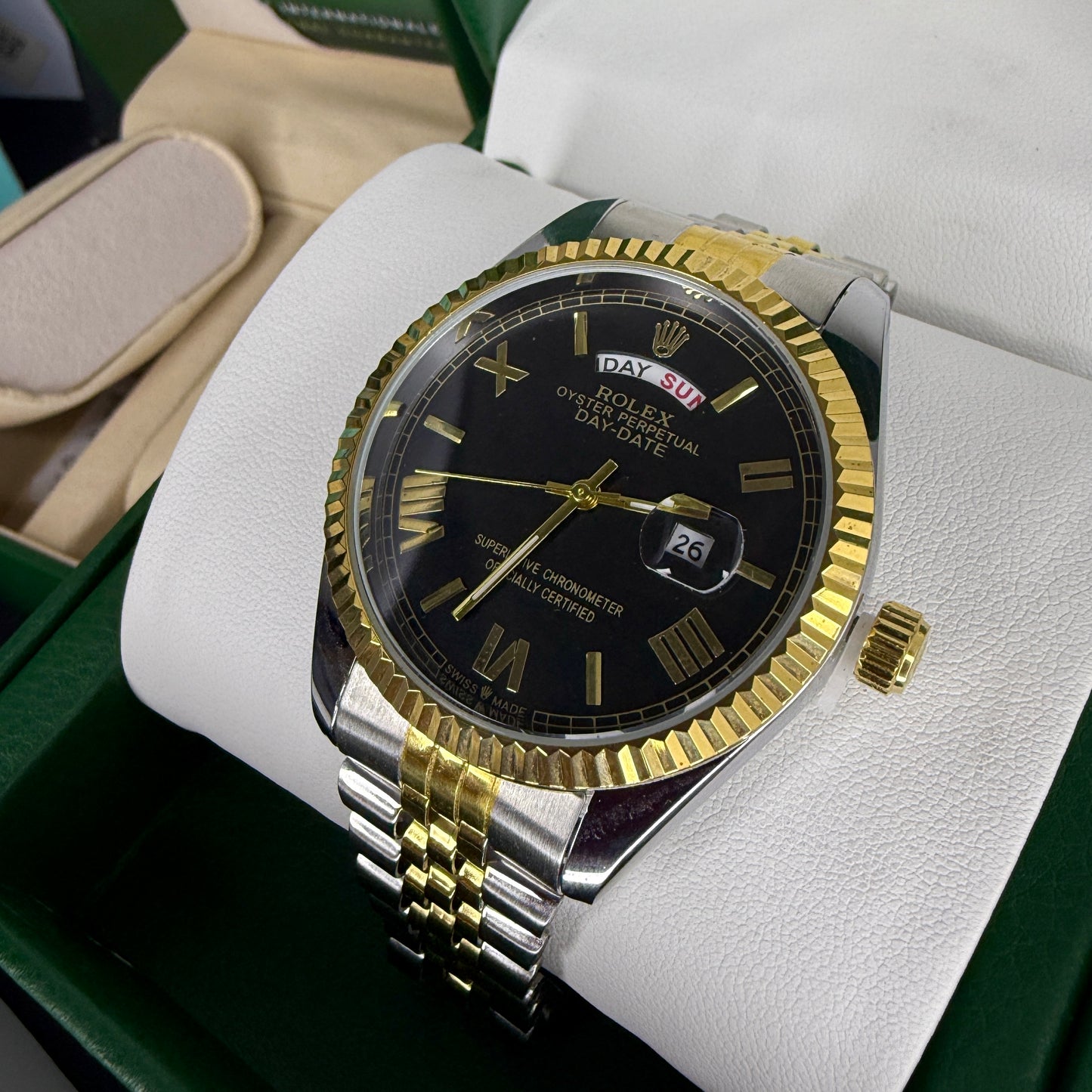 PAREJA R0LEX PRESIDENT  REF-BIN