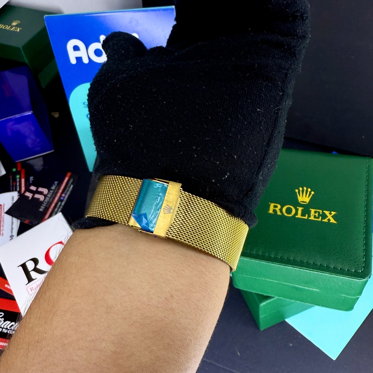 RLX DAY DATE MALLA PARA HOMBRE - REF-Dv