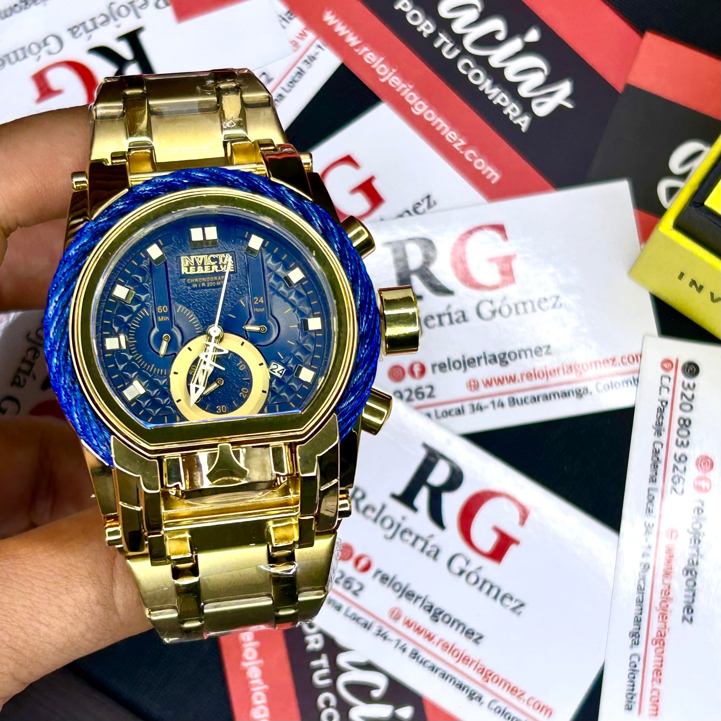 INVICTA BOLT ZEUS ARO FUNCIONAL PARA HOMBRE REF-DA