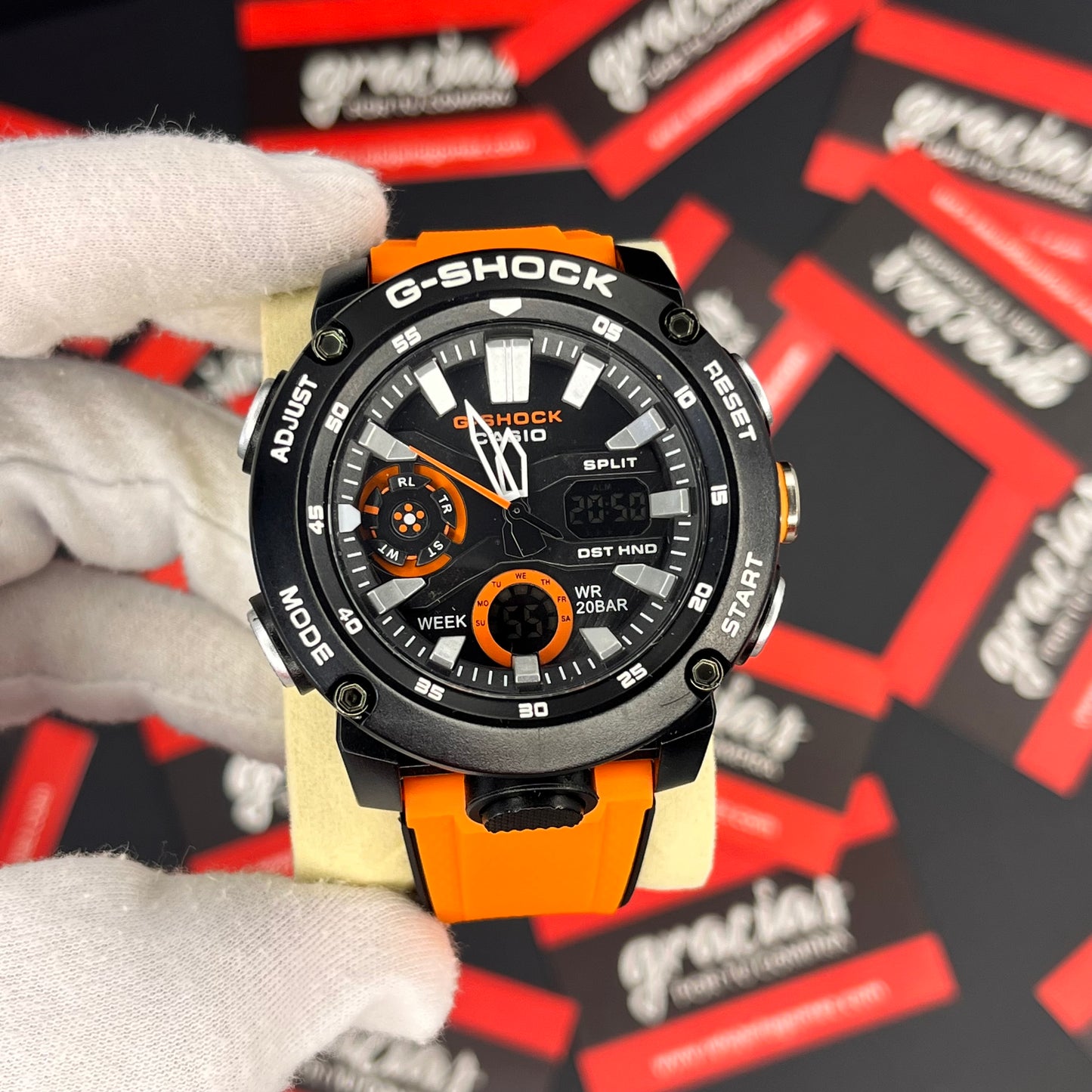 CASIO G-SHOCK PARA HOMBRE REF-GA2000-NAN