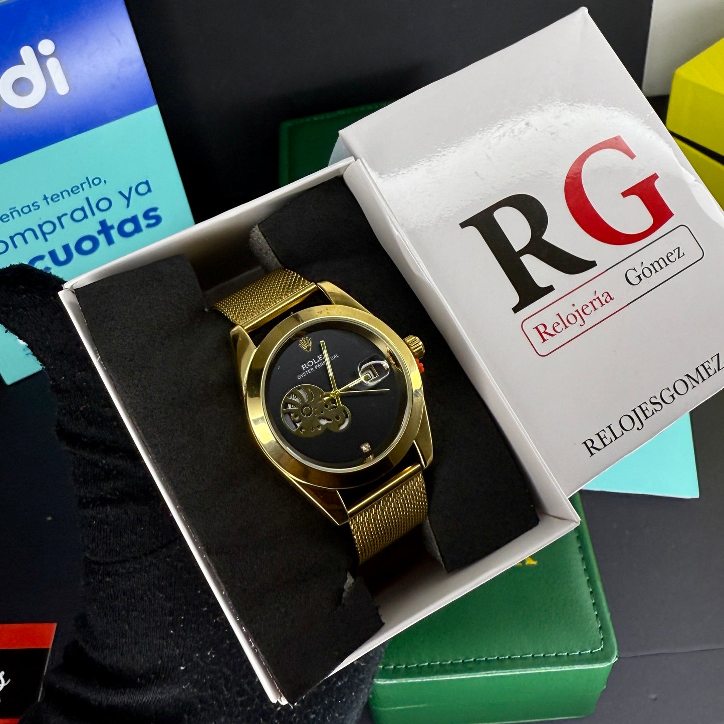 RLX DAY DATE MALLA PARA HOMBRE - REF-DN