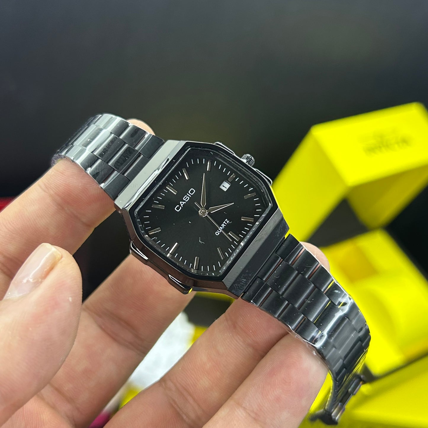 CASIO UNISEX RETRO VINTAGE F-91 ANALOGO-NEGRO