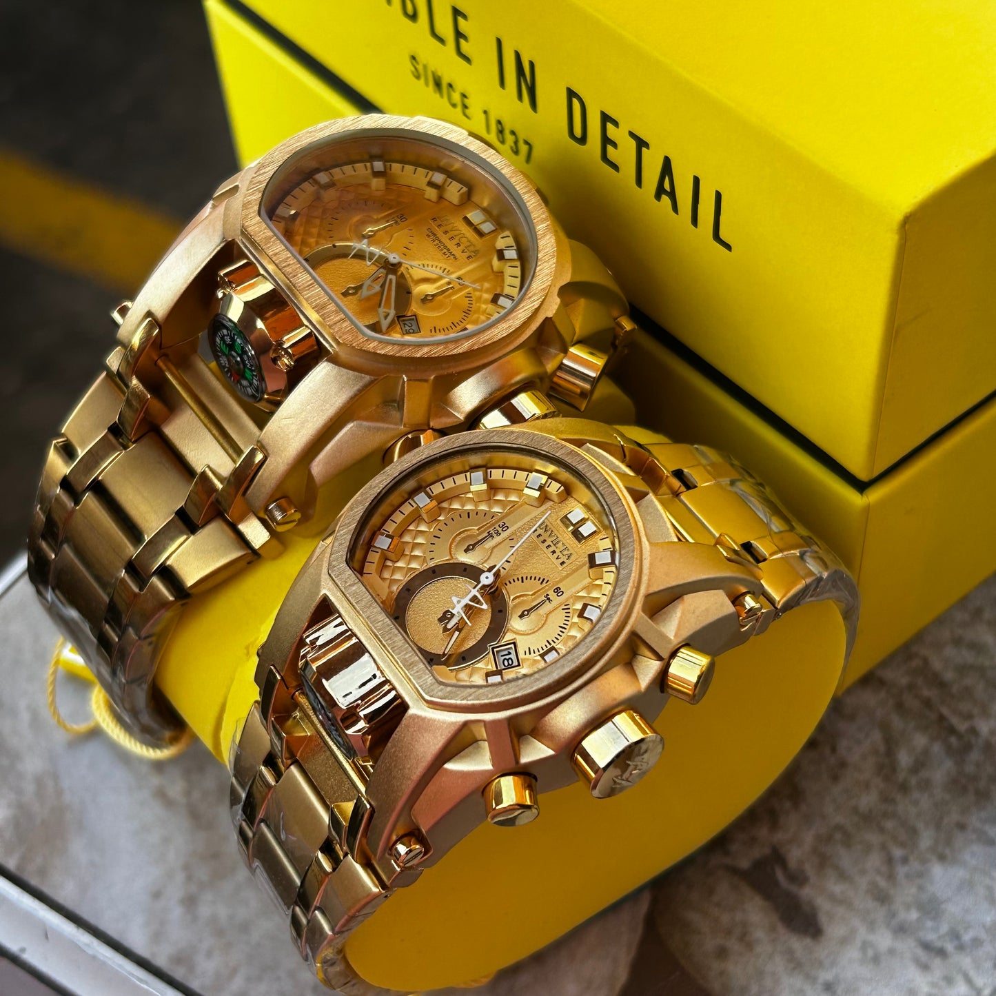 INVICTA BOLT ACERO PAREJA REF-DD