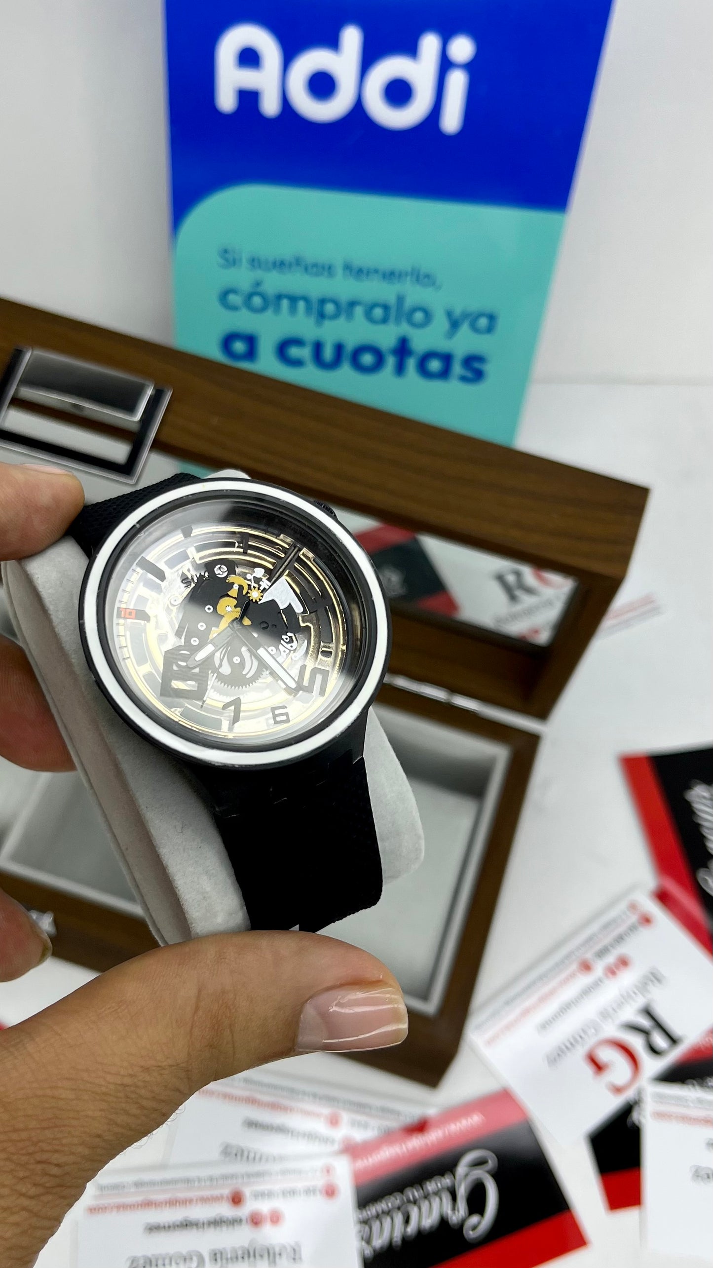 SWATCH PLANET PURPLE PARA HOMBRE REF-NB