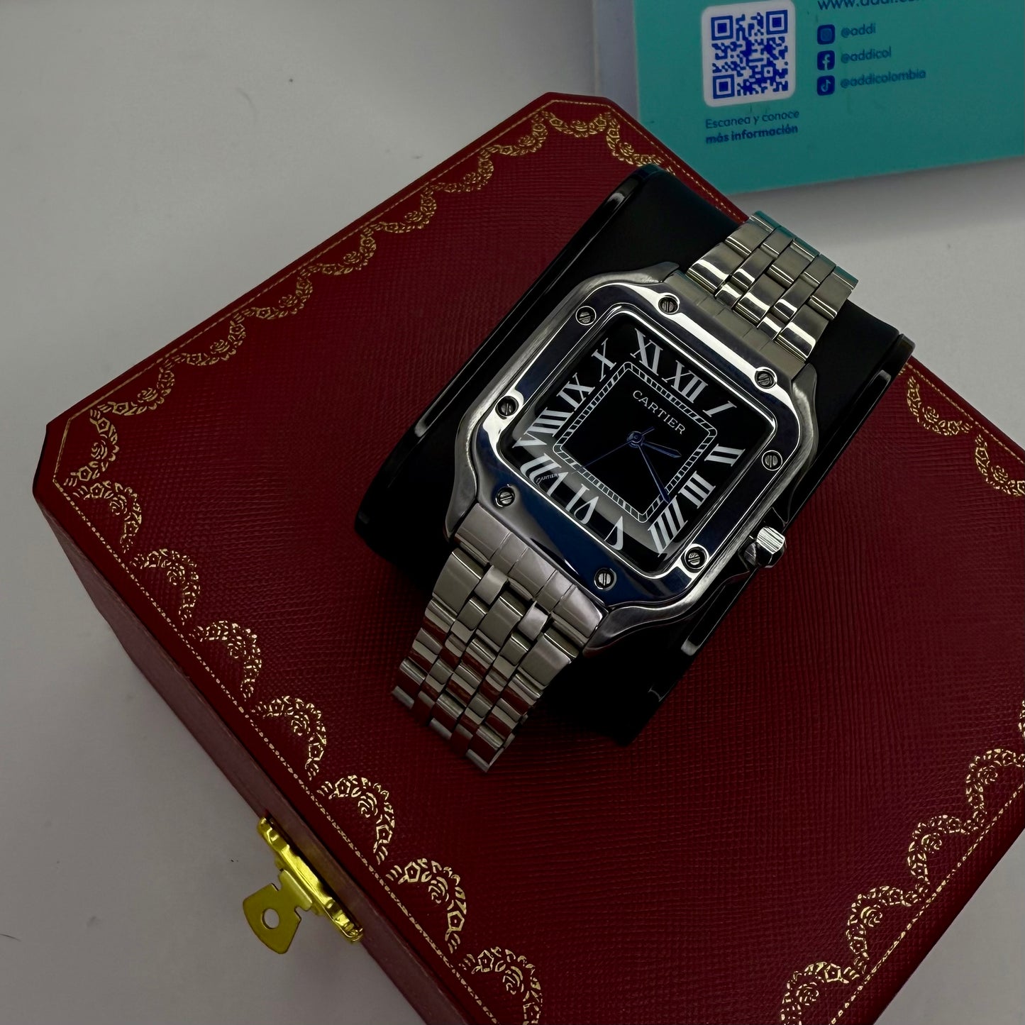 CARTIER DO SANTOS TRIZADO PARA HOMBRE REF-PN