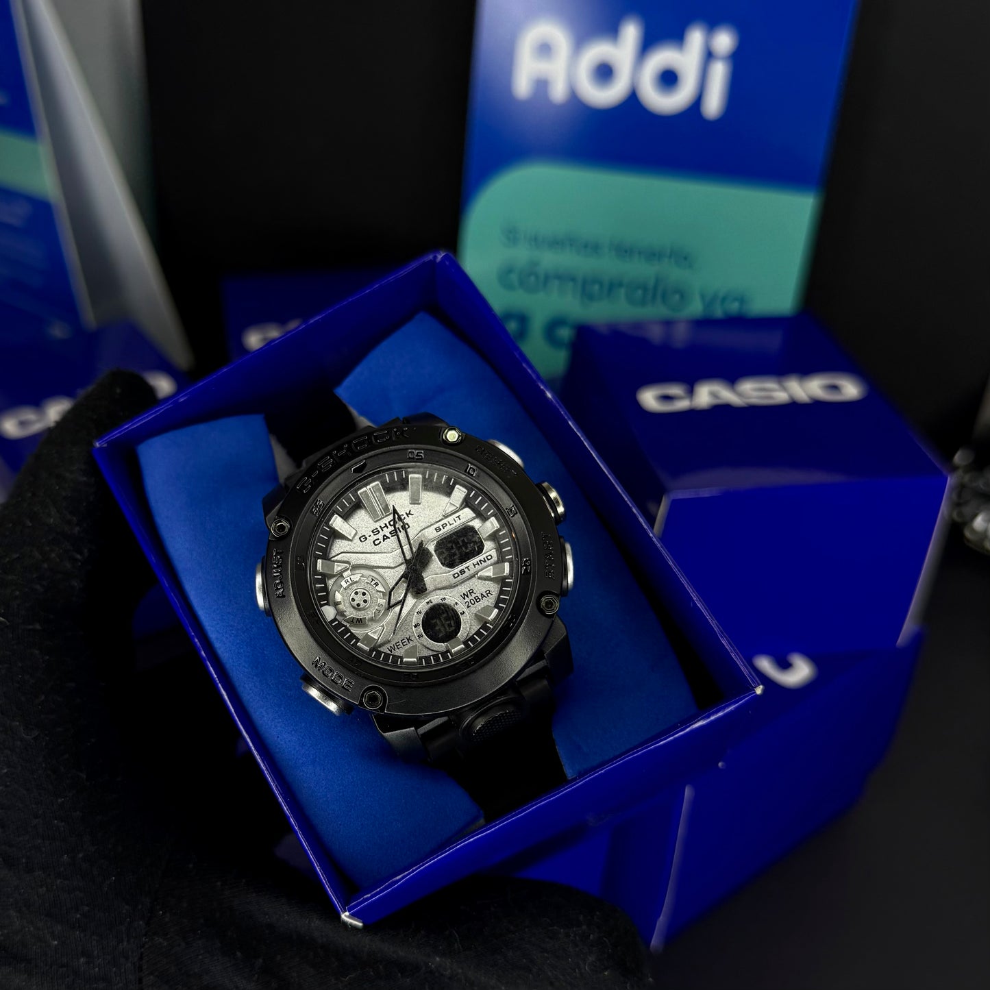 CASIO G-SHOCK PARA HOMBRE REF-GA2000-NG