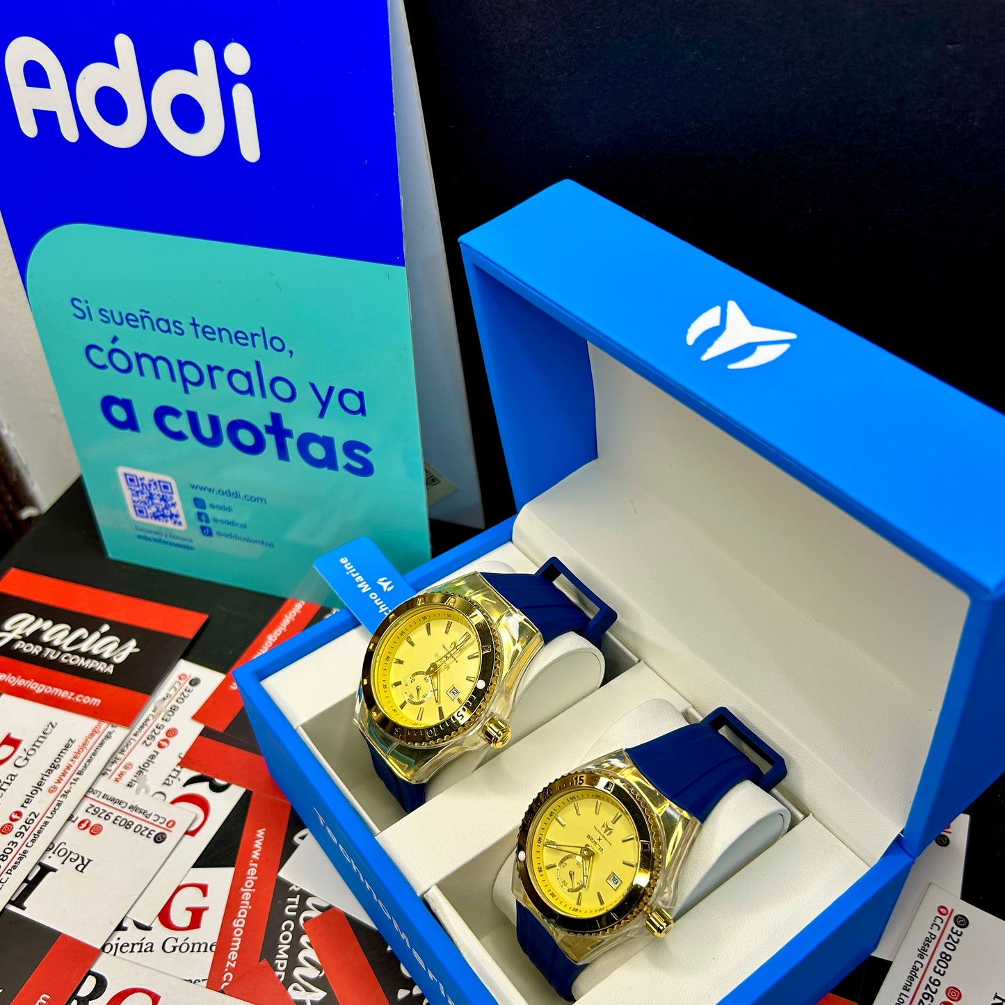 PAREJA INVICTA x TECHNOMARINE REF-AD