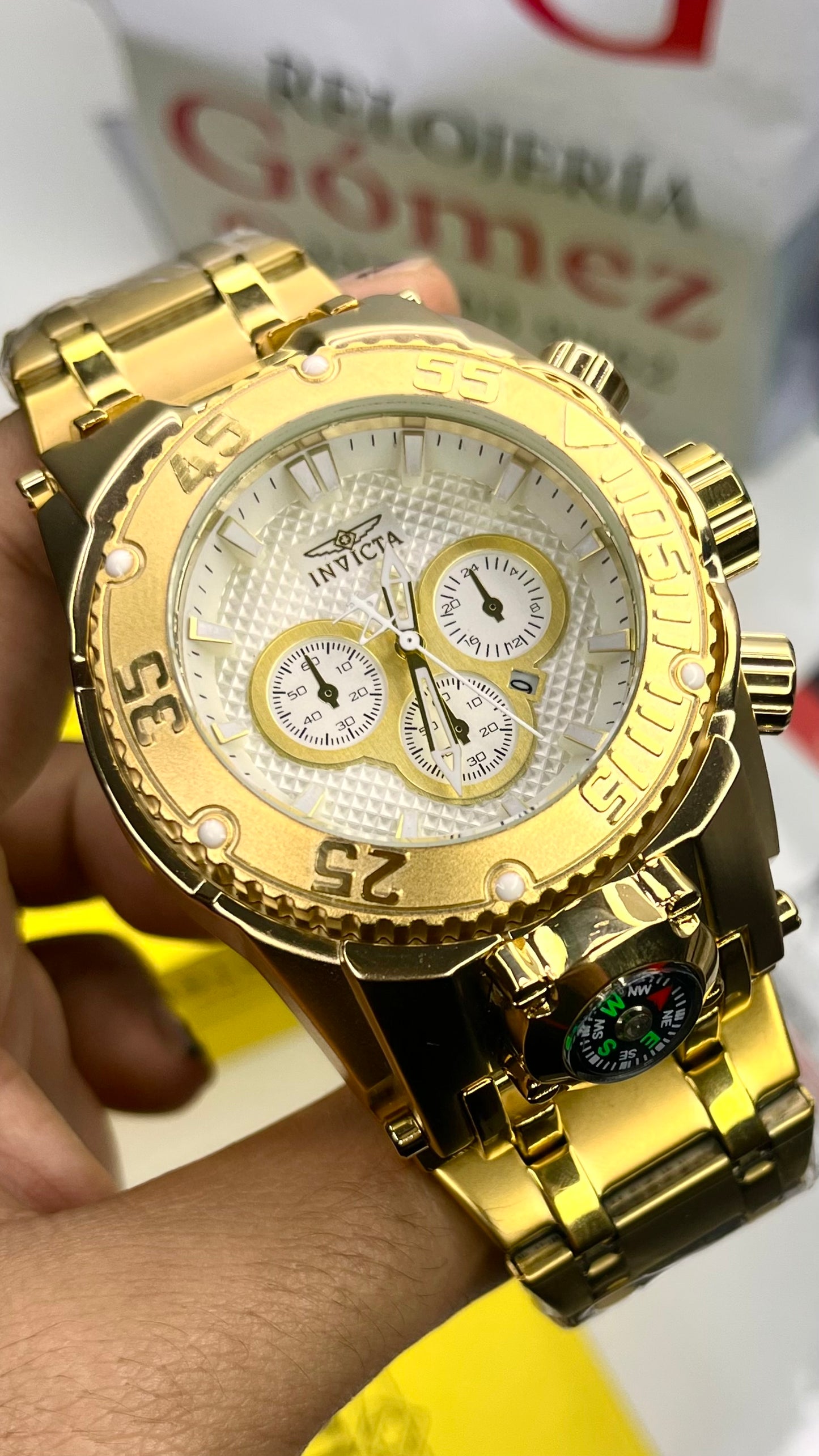 INVICTA PARA HOMBRE BOLT EN ACERO-DB