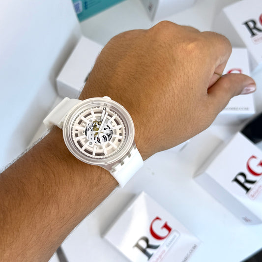 SWATCH TRANSPARENTE PARA HOMBRE REF-BB