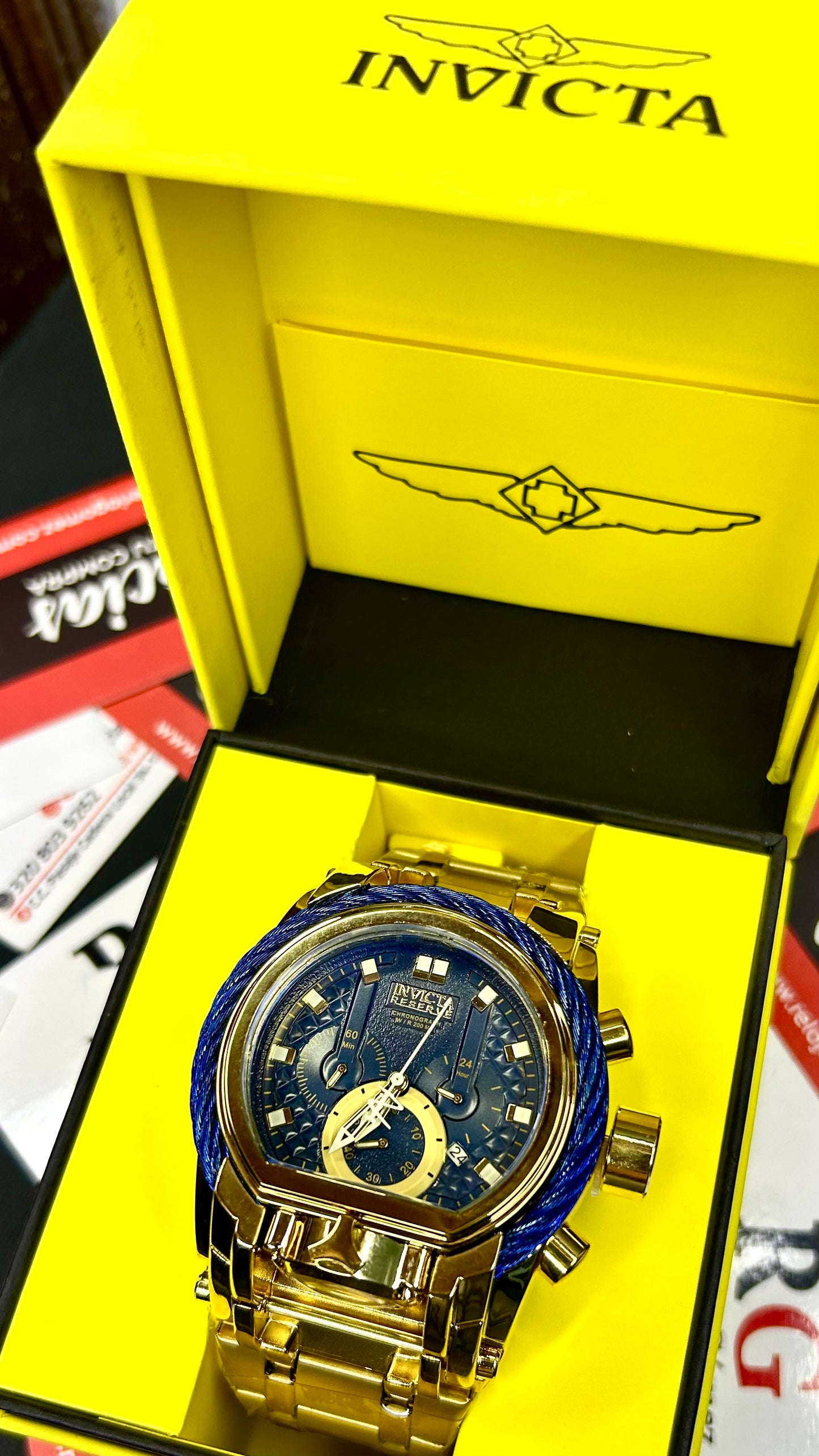 INVICTA BOLT ZEUS ARO FUNCIONAL PARA HOMBRE REF-DA