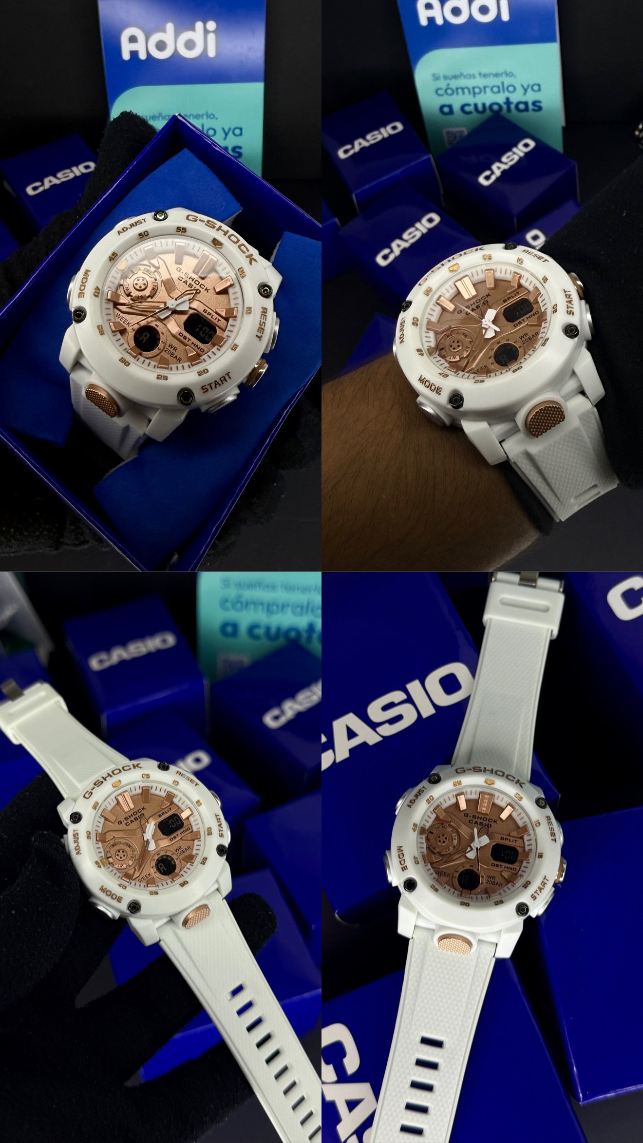 CASIO G-SHOCK PARA HOMBRE REF-GA2000-BOR