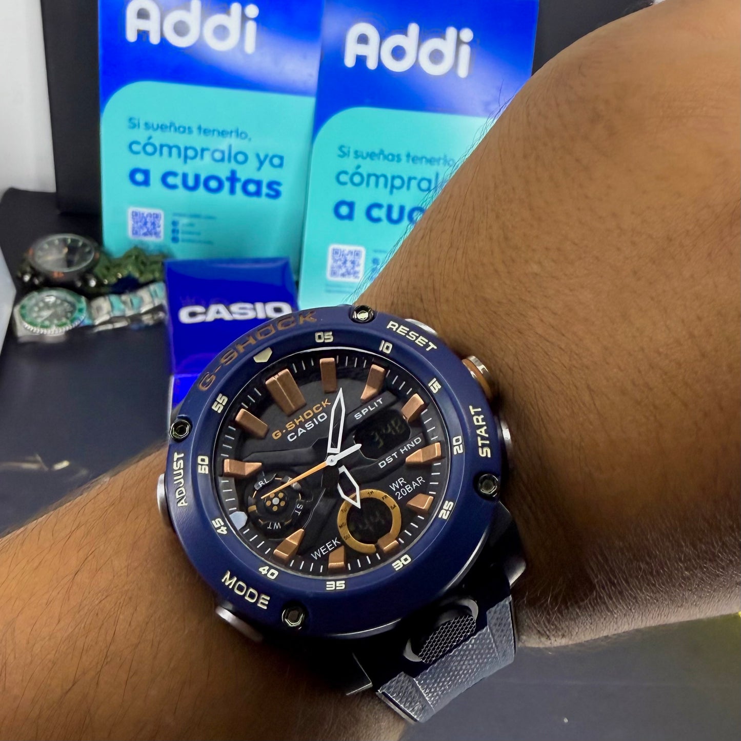CASIO G-SHOCK PARA HOMBRE REF-GA2000-AN