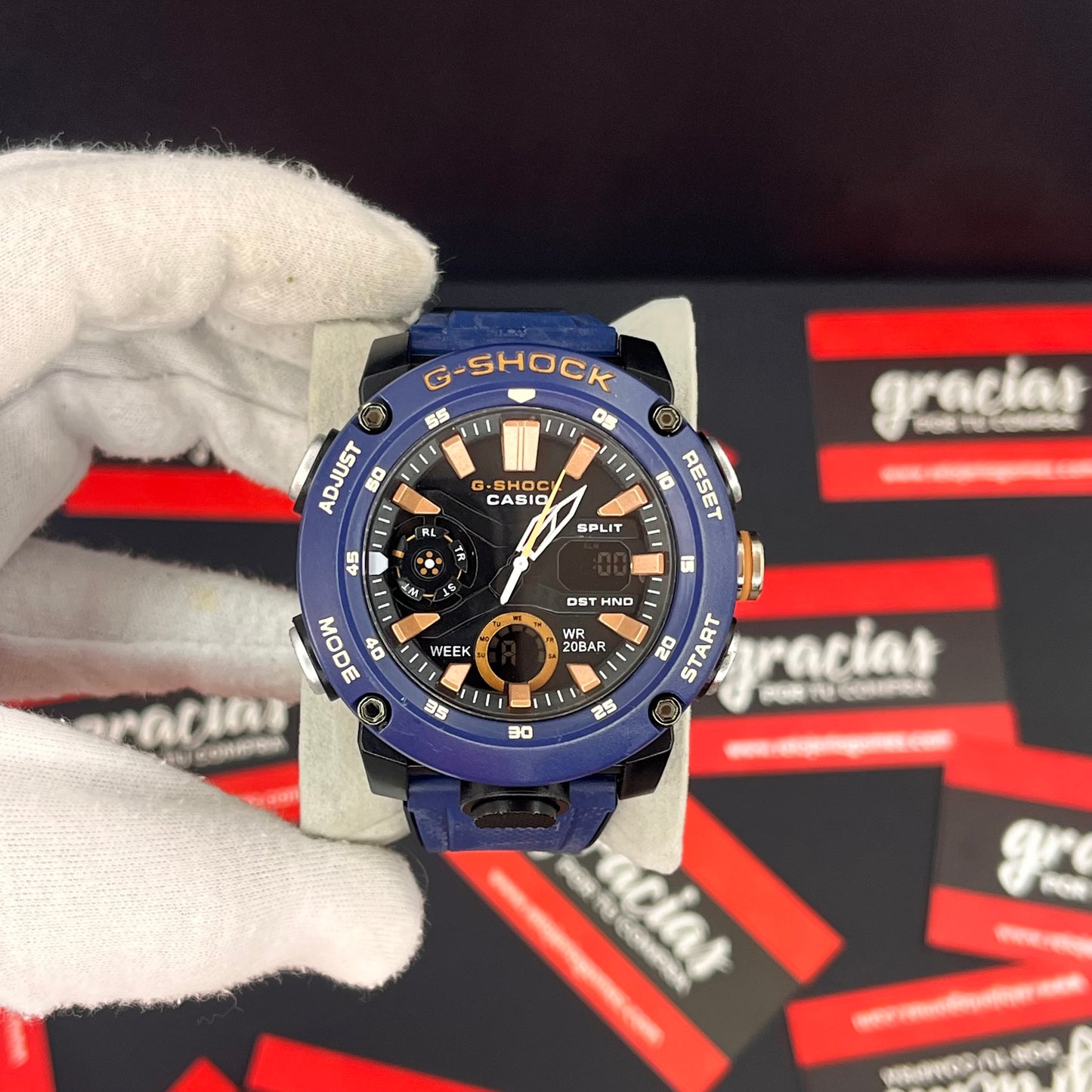 CASIO G-SHOCK PARA HOMBRE REF-GA2000-AN