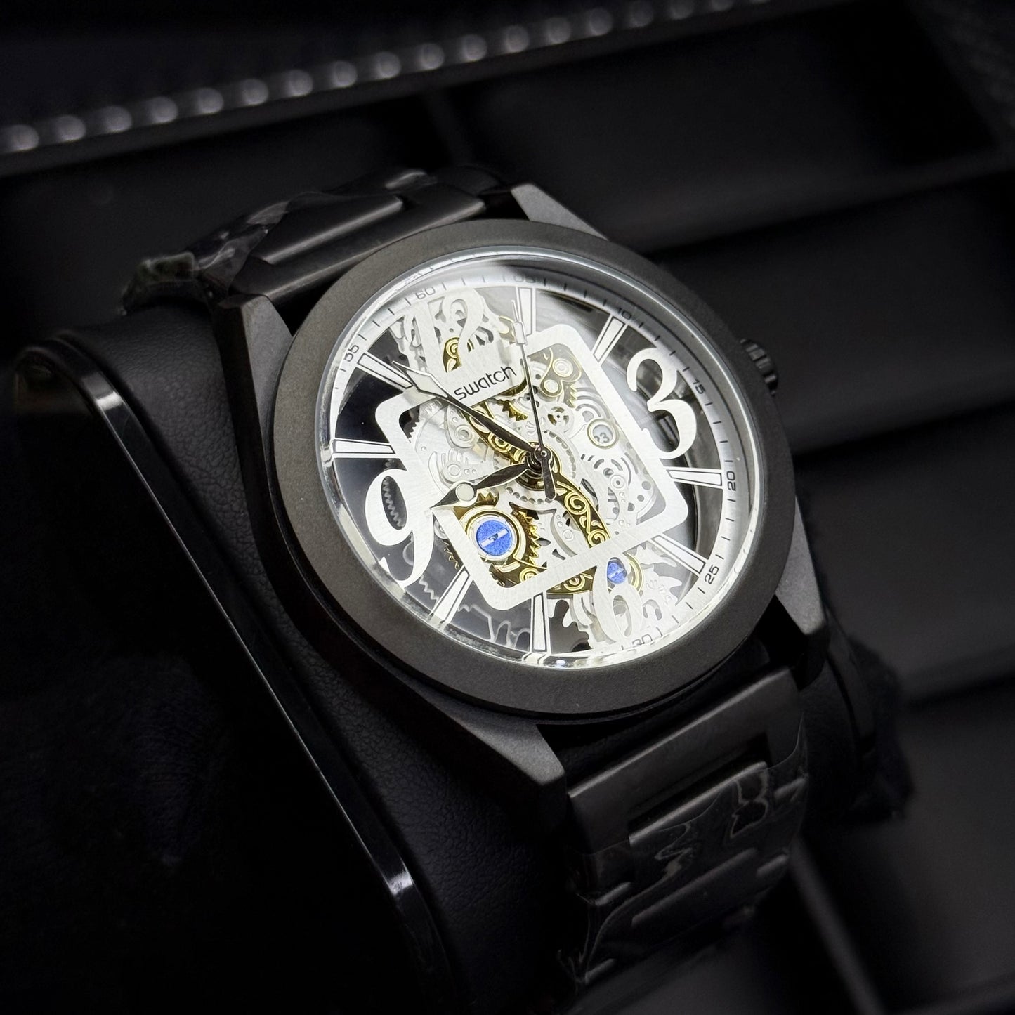 SWATCH TRASPARENTE PARA HOMBRE REF 301-NB