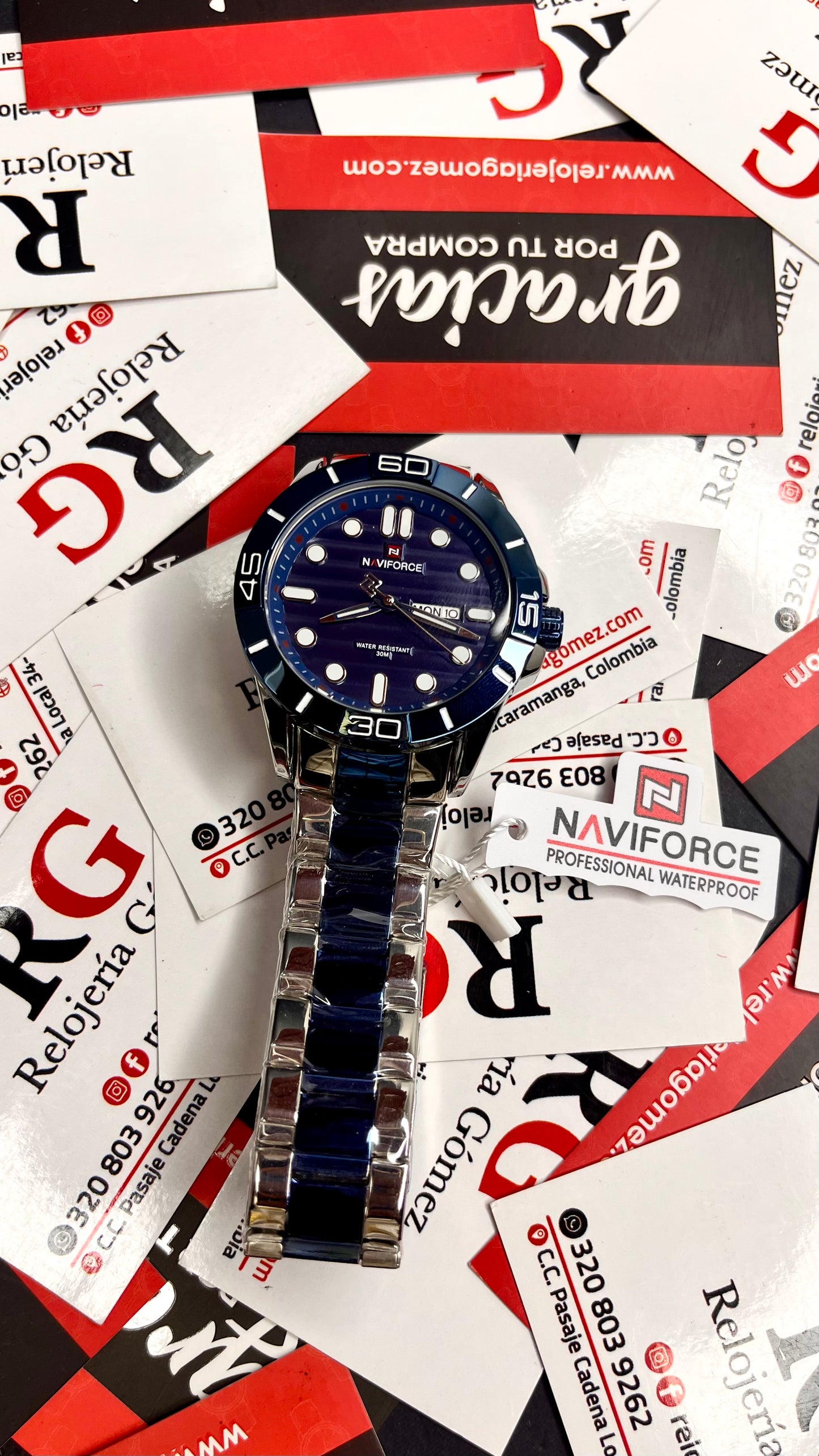 NAVIFORCE ORIGINAL PARA HOMBRE REF NF9198-BA