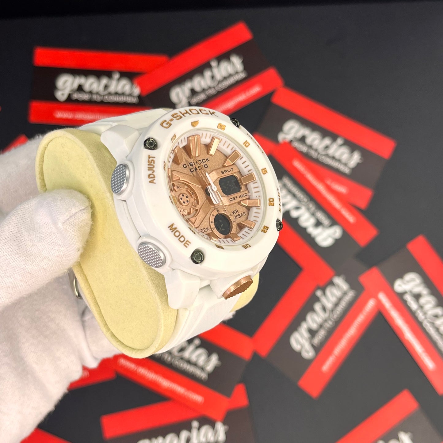 CASIO G-SHOCK PARA HOMBRE REF-GA2000-BOR