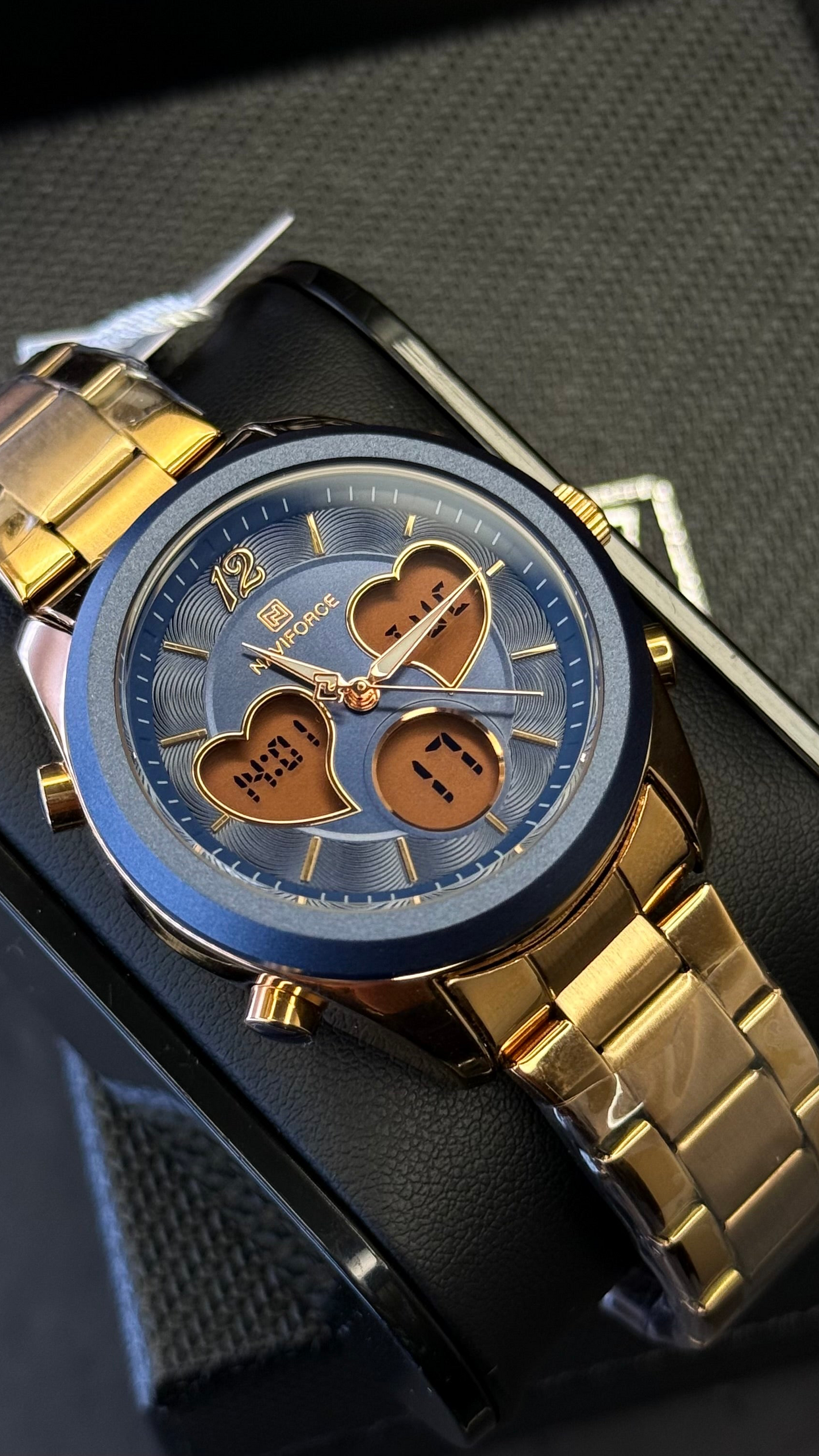 NAVIFORCE DOBLE HORA ORIGINAL PARA DAMA REF NF5045-ORA