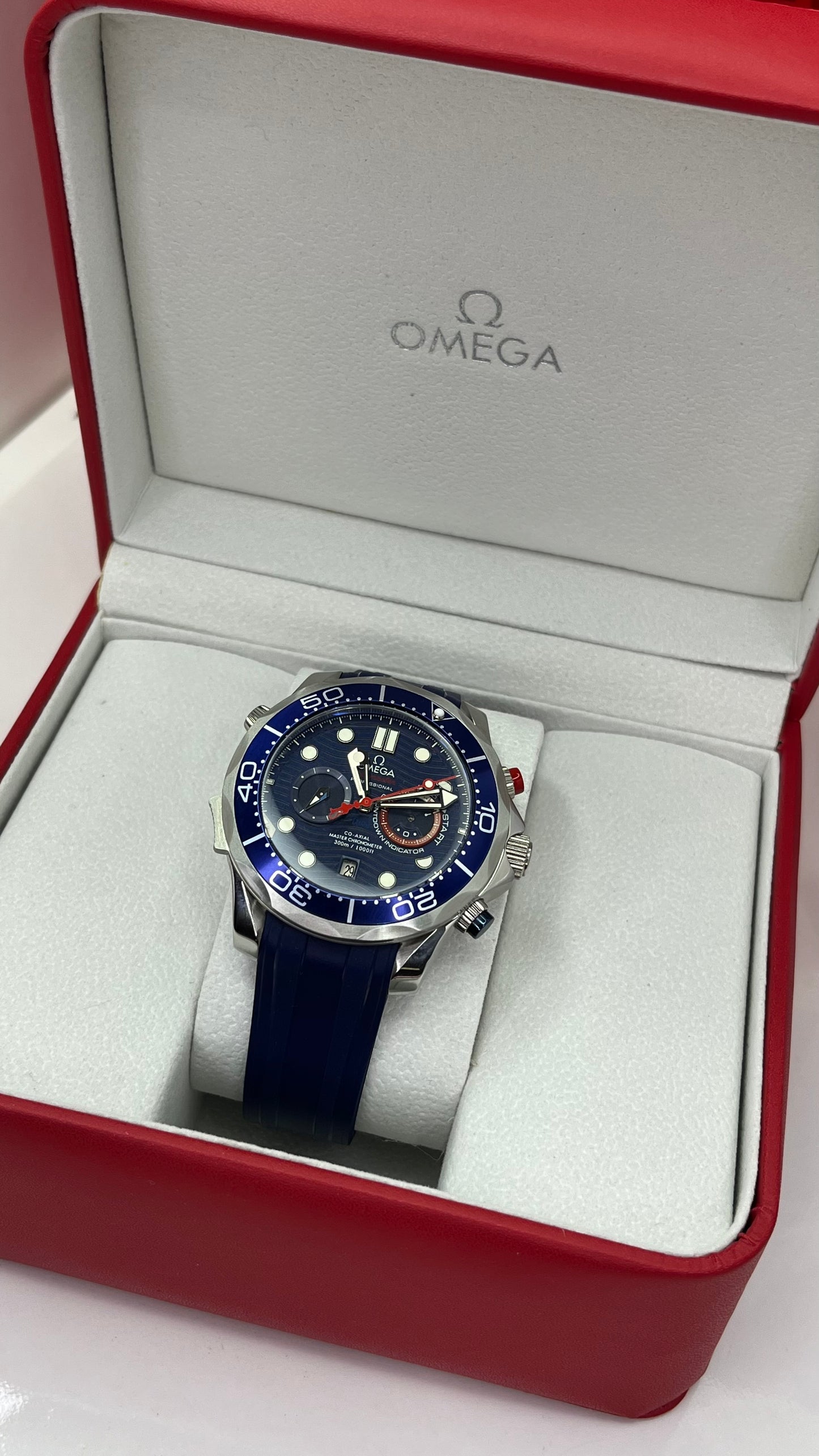 OM3GA SEAMASTER LUXURY CRONOGRAFO AUTOMATICO