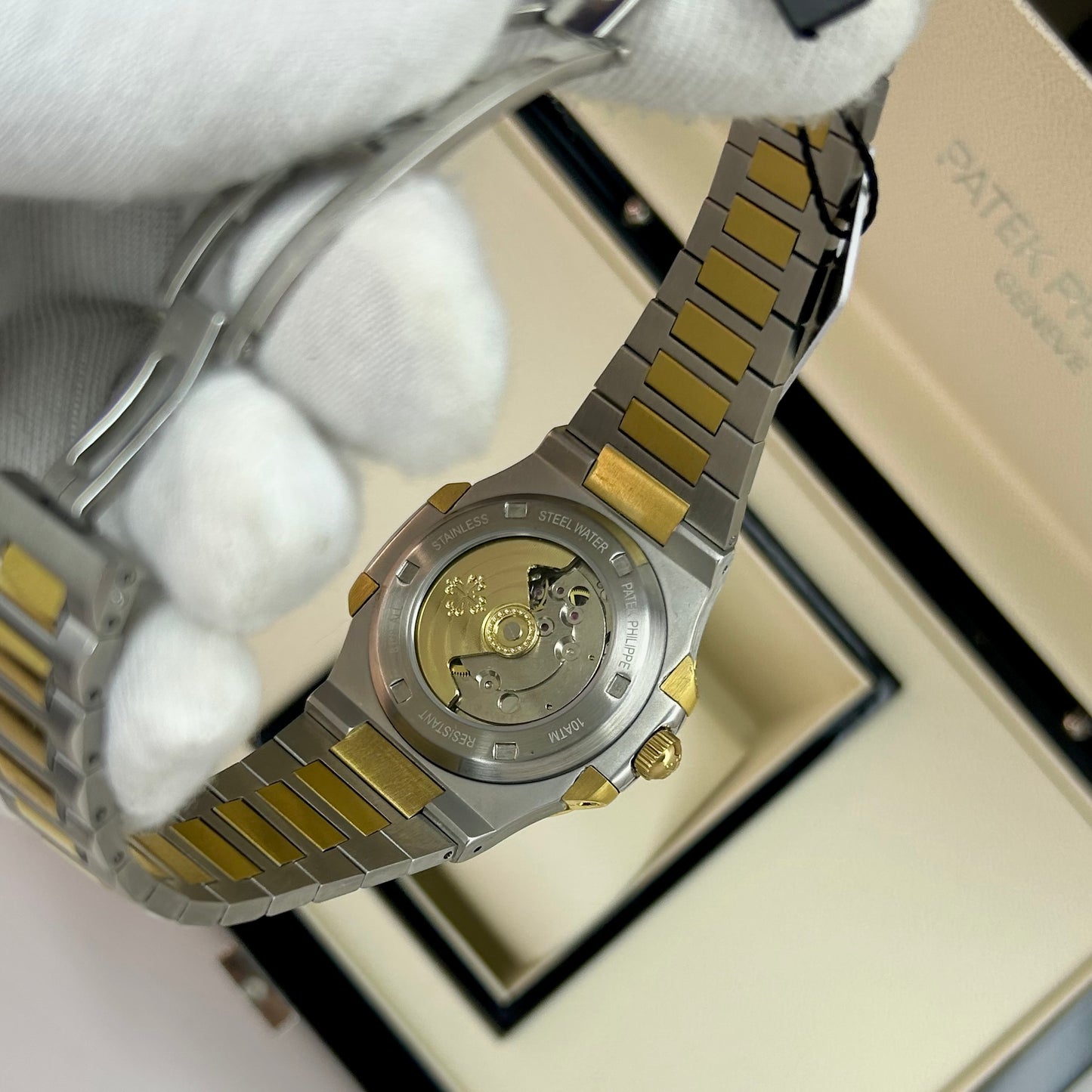PATEF PHILIPPE LUXURY AUTOMATICO REF NAUTILUS CARA AZUL