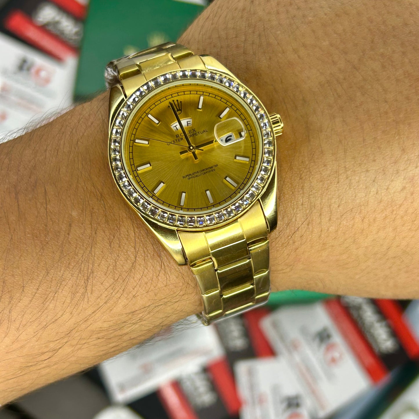 RLX PRESIDENT PERLASA PARA HOMBRE REF-DD