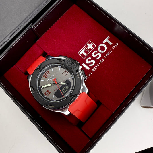 TISSOT DOBLE HORA T-RACE TOUCH  PARA HOMBRE REF-R