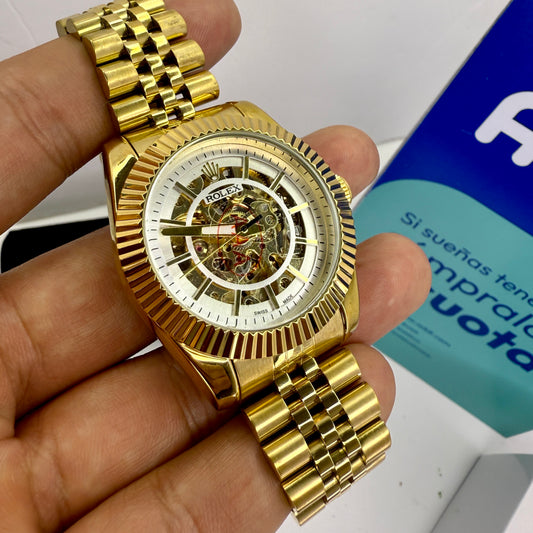 RLX AUTOMATICO CORAZON ABIERTO PRESIDET PARA HOMBRE REF-DB