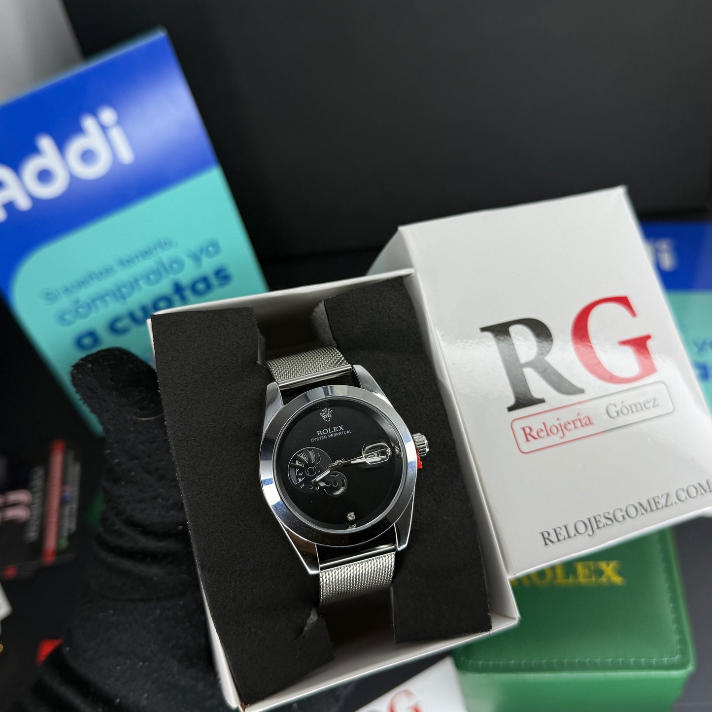 RLX DAY DATE MALLA PARA HOMBRE - REF-PN