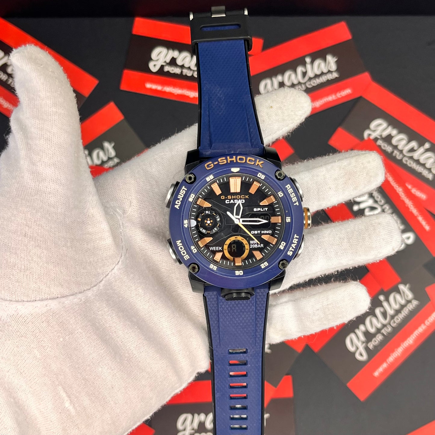 CASIO G-SHOCK PARA HOMBRE REF-GA2000-AN