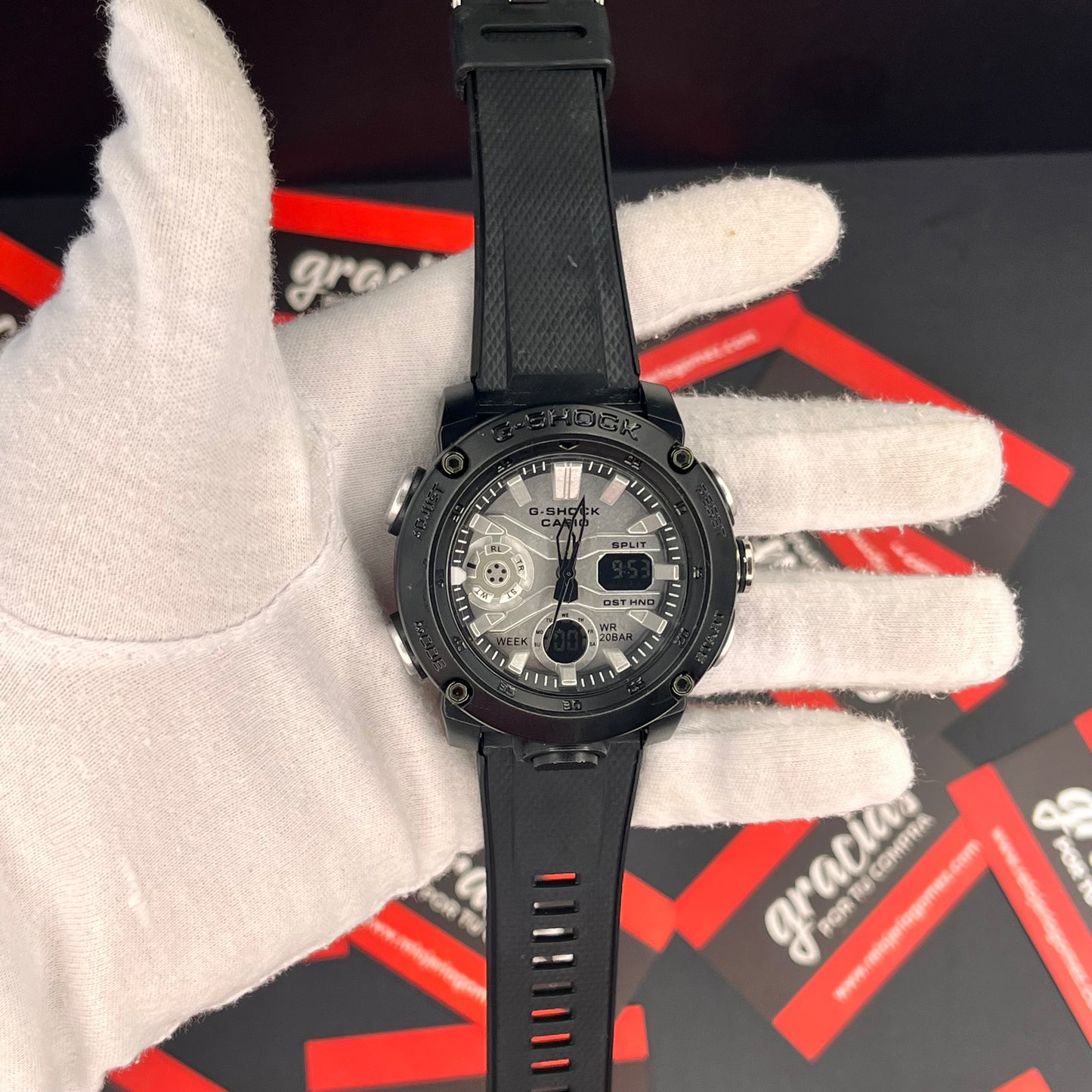 CASIO G-SHOCK PARA HOMBRE REF-GA2000-NG