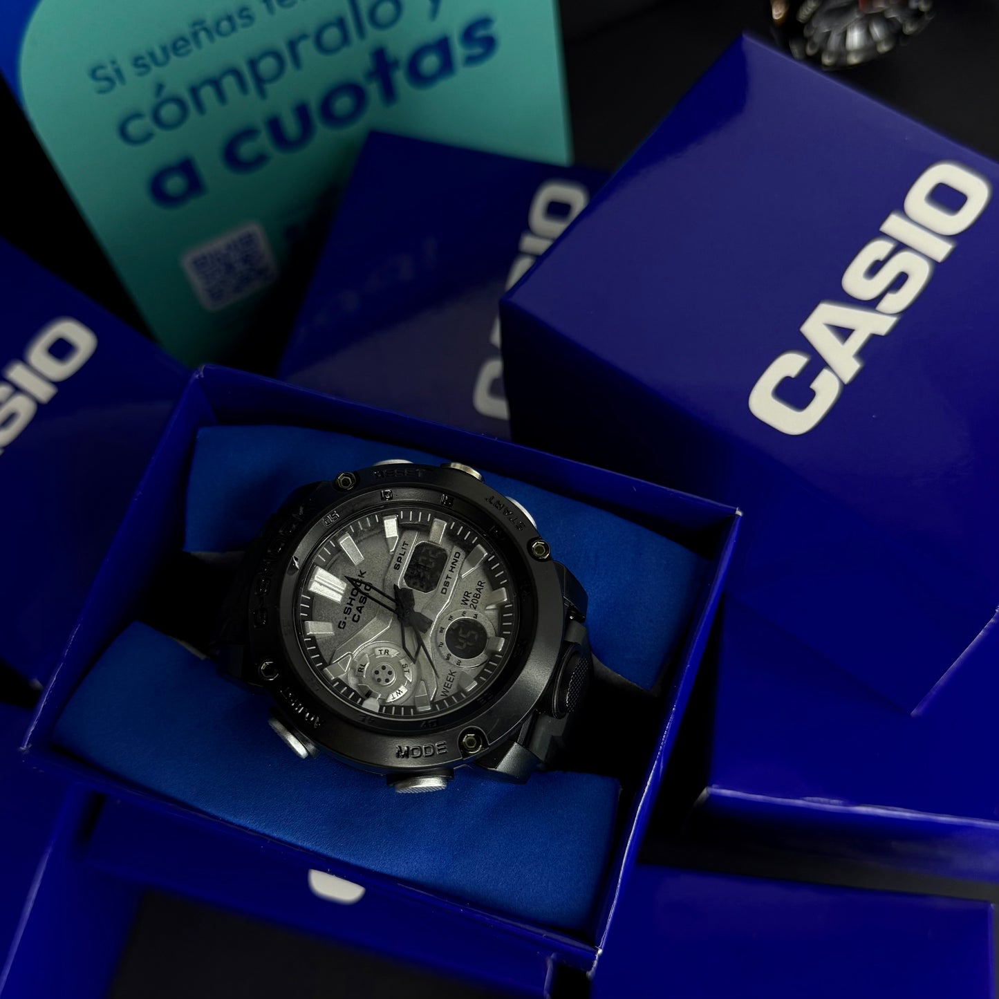 CASIO G-SHOCK PARA HOMBRE REF-GA2000-NG