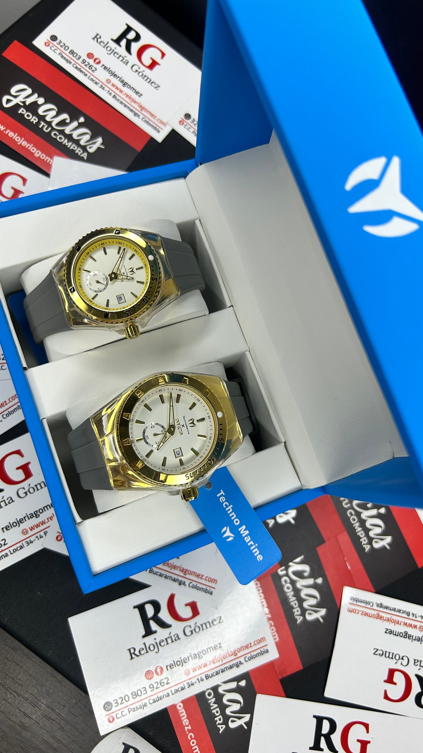 PAREJA INVICTA x TECHNOMARINE REF-G