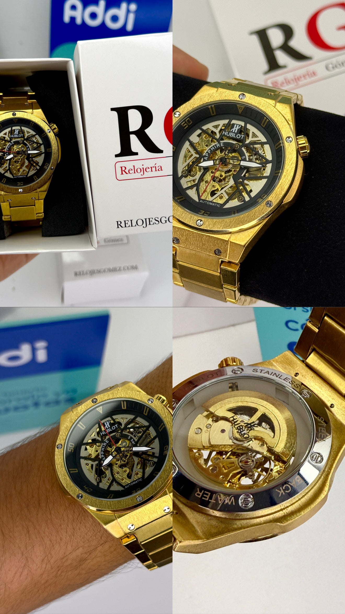 HUBLOT AUTOMATICO PARA HOMBRE REF-DN