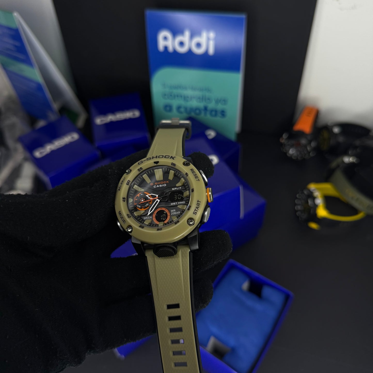 CASIO G-SHOCK PARA HOMBRE REF-GA2000-VAN