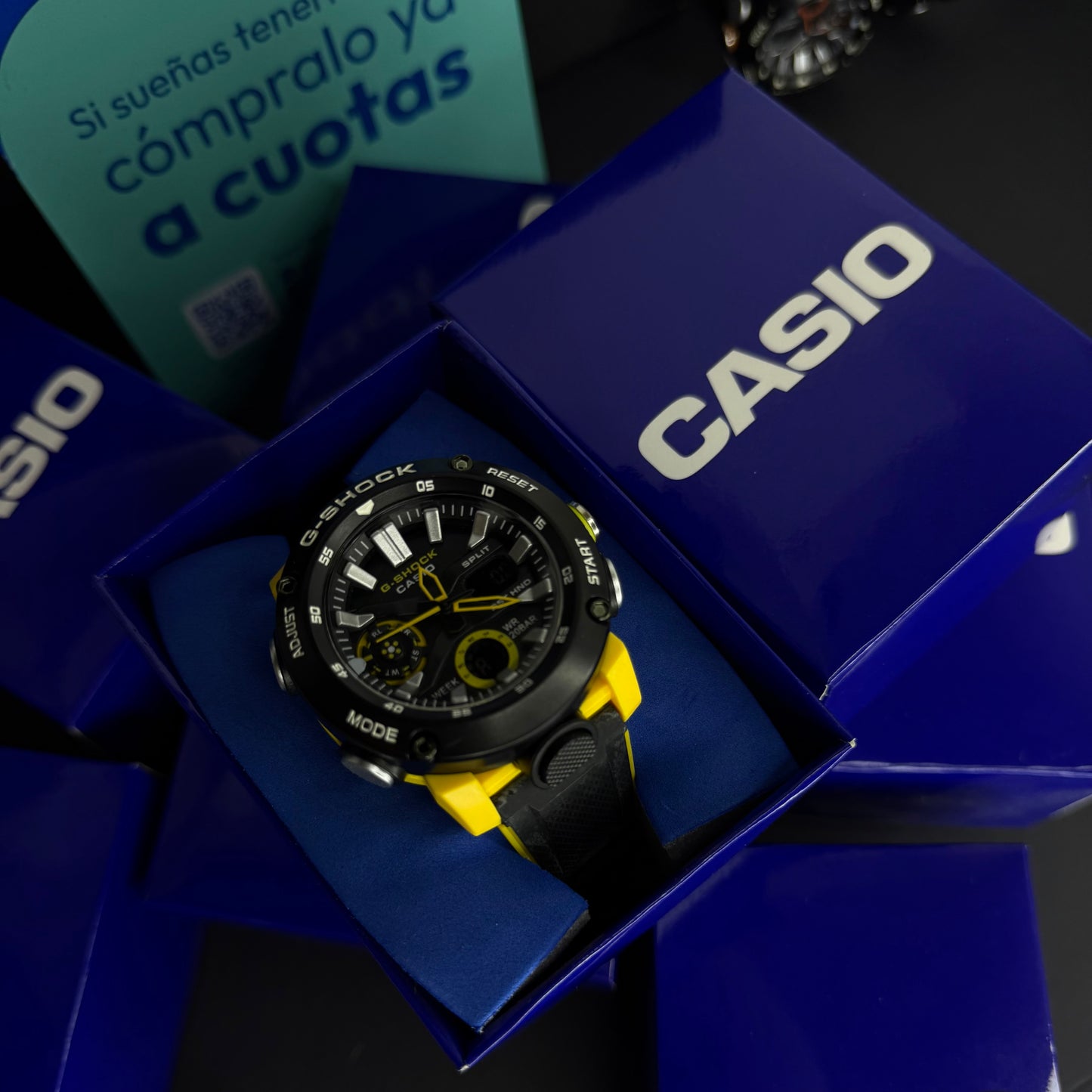 CASIO G-SHOCK PARA HOMBRE REF-GA2000-NA