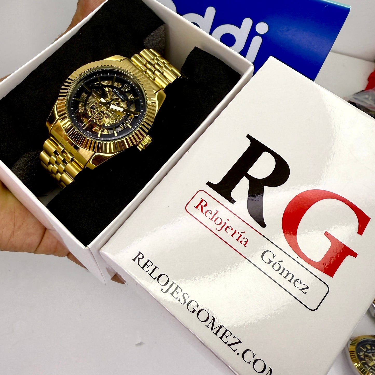 RLX AUTOMATICO CORAZON ABIERTO PRESIDET PARA HOMBRE REF-DN