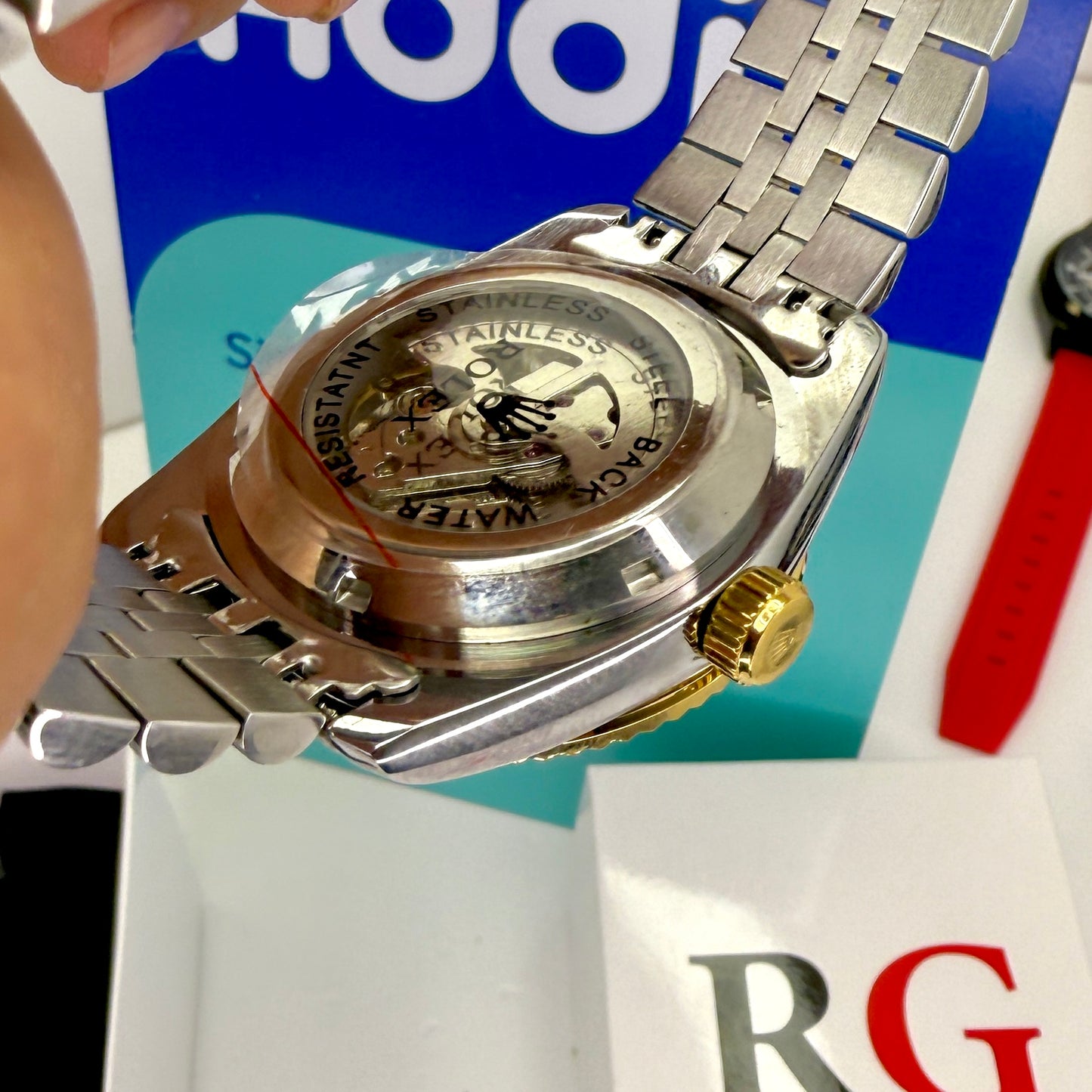 RLX AUTOMATICO CORAZON ABIERTO PRESIDET PARA HOMBRE REF-DD