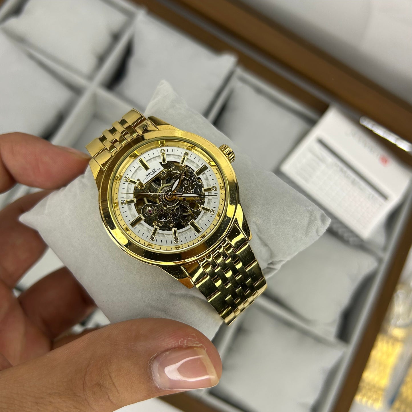 RLX AUTOMATICO CORAZON ABIERTO PARA HOMBRE REF-DB