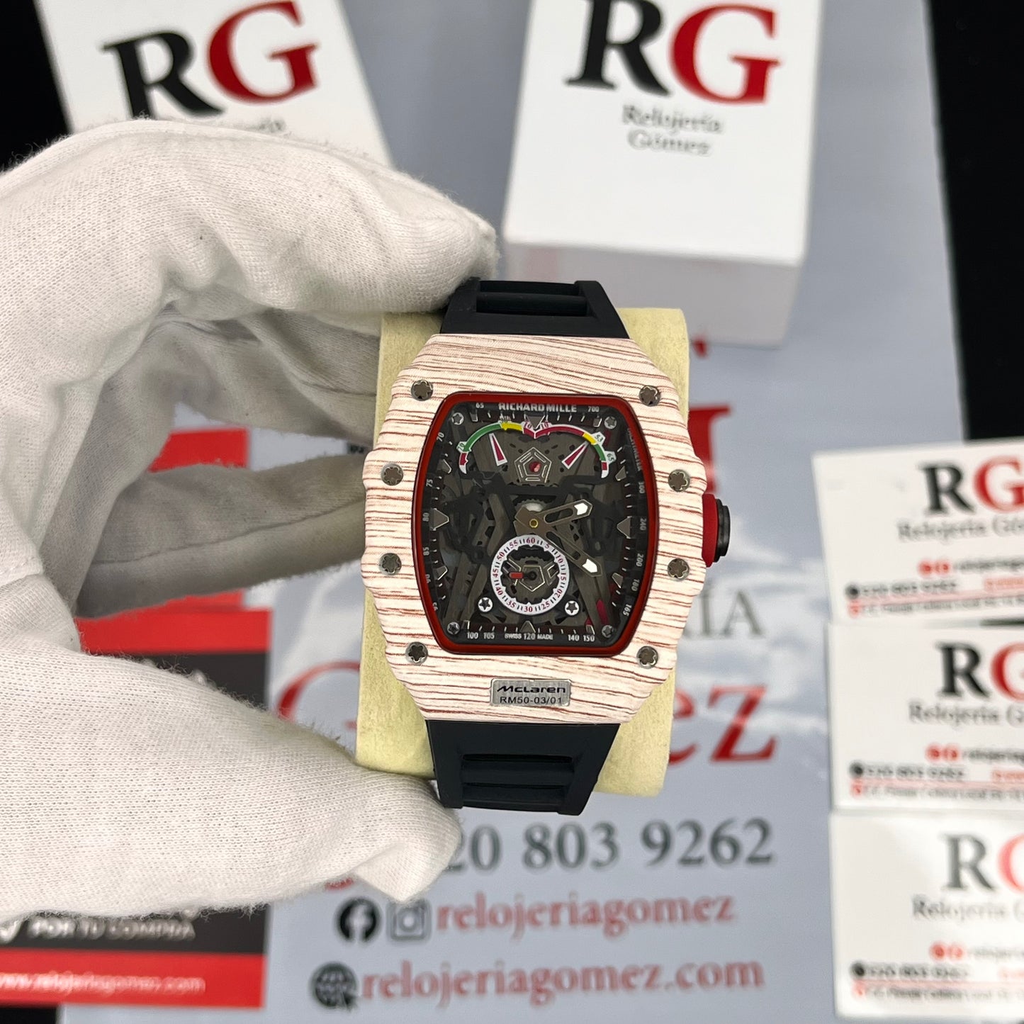 RICHARD MILLE MCLAREN PARA HOMBRE REF-NBR